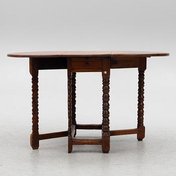 Folding table, Baroque, 18th century.