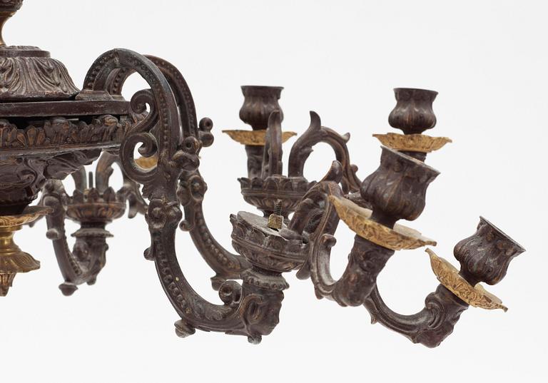 LJUSKRONA, nyrokoko, 1800-talets slut. H 85.