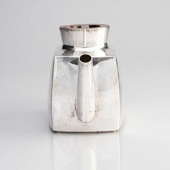 Anders Ericson, a silver teapot, Kristianstad 1968.