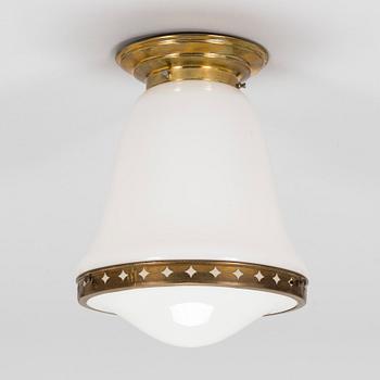 A 1920s ceiling light.