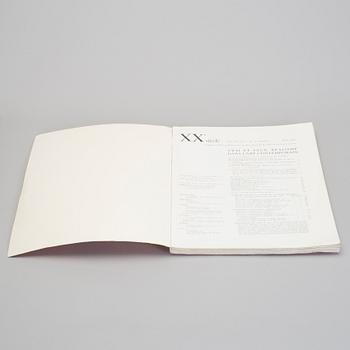 KONSTTIDSKRIFT, XXe SIÈCLE no 9, Paris, 1957.