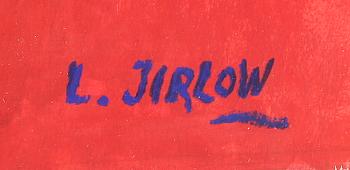 LENNART JIRLOW, akvarell o gouach. Sign L. Jirlow.