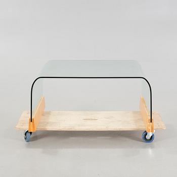 A sofa table, probably from Italy, 1980/90s.