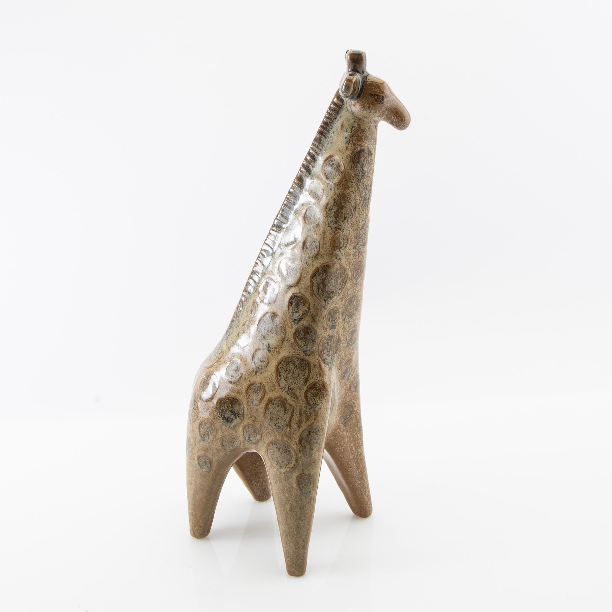 Lisa Larson, figurin, "Giraff", Gustavsberg.