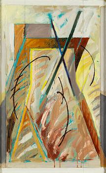 GERHARD TITUS-CARMEL, oil on panel, signed and dated 1987 on verso.
