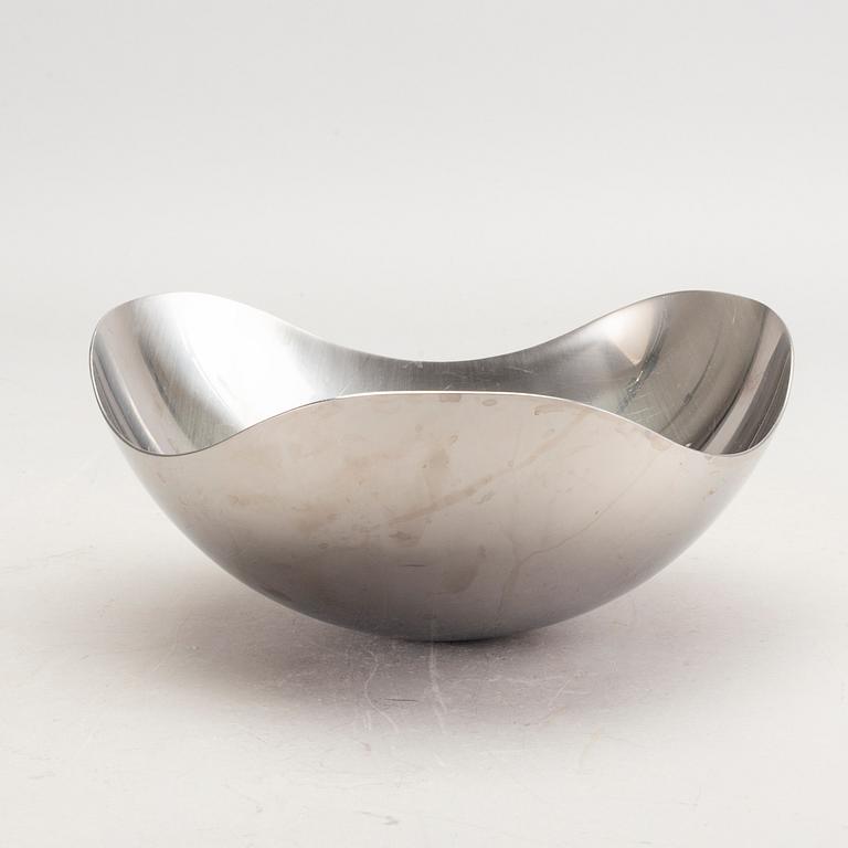Georg Jensen skål samt ostkniv, öppnare och gaffel Danmark 2000-tal.