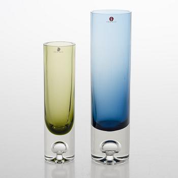 Tapio Wirkkala, two vases signed Tapio Wirkkala 3586.