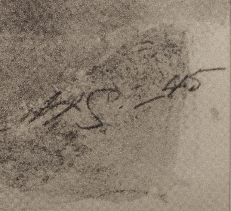 HELENE SCHJERFBECK, heliogravyyreja, 4 kpl.