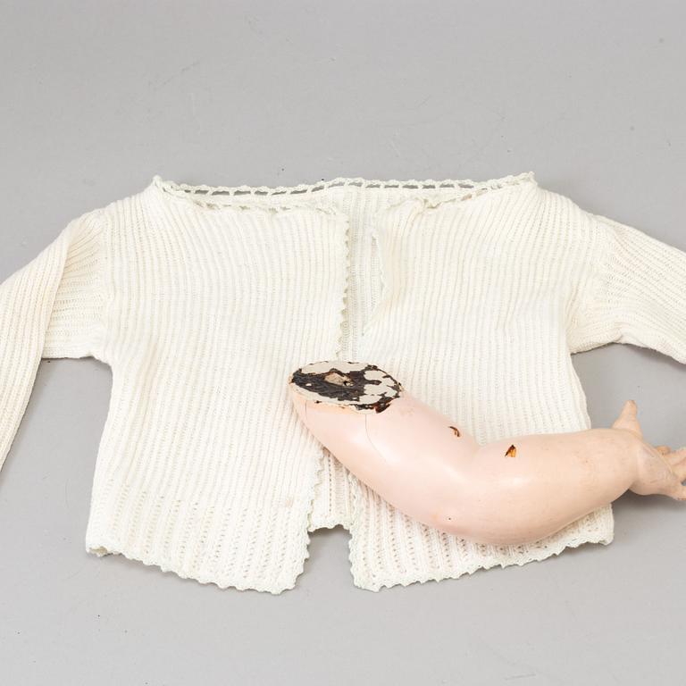 BISKVIDOCKOR, 2 st, Franz Schmidt & Co & Simon & Halbig, Tyskland, 1900-talets början.