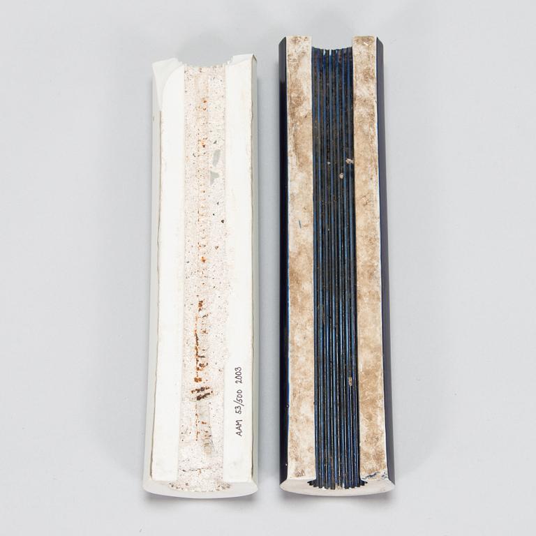 Alvar Aalto, Two tile bars by Arabia 1950-1960s.