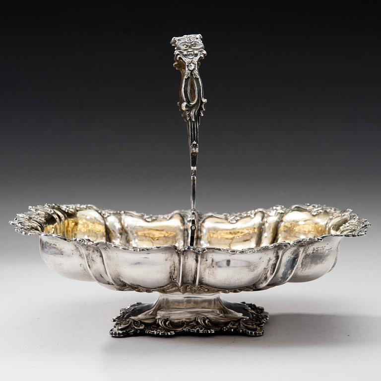 RYSK SILVER BRÖDKORG.