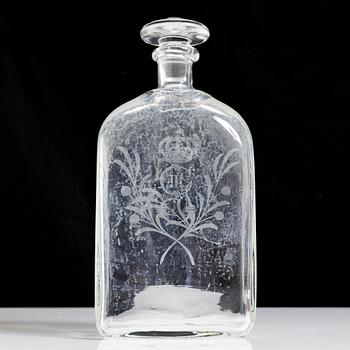 A 42 piece glass service, "Gustav III", Reijmyre, second half of the 20th Century.