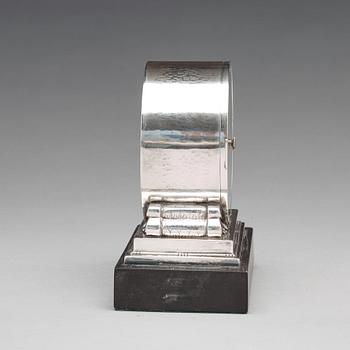 Johan Rohde, a sterling barometer for Georg Jensen, Copenhagen 1925-32, design nr 596.