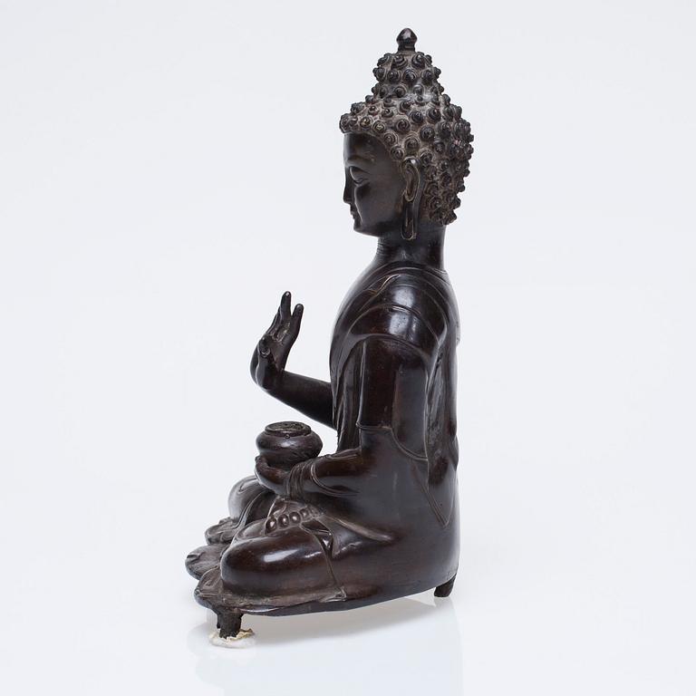 BUDDHA, brons, Kina, 1900-talets senare hälft.