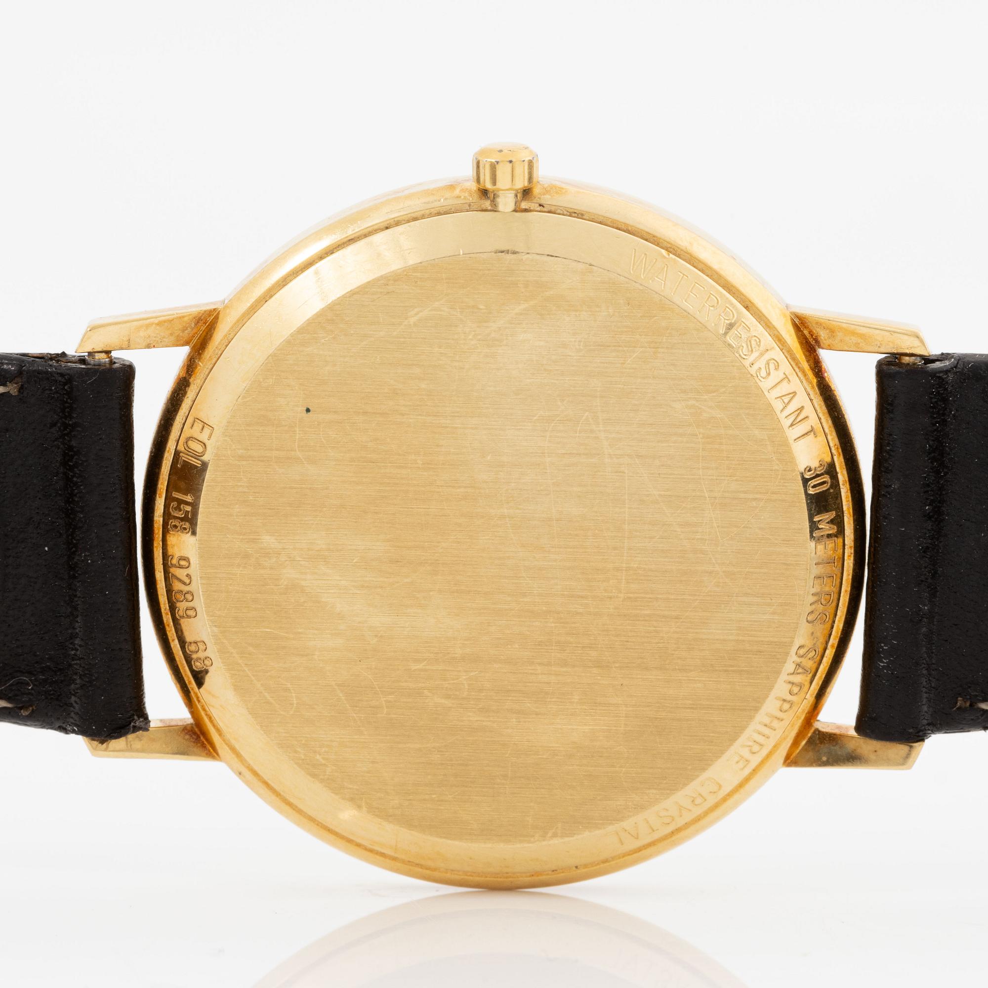 Certina, armbandsur, 18K guld, 33,5 mm.
