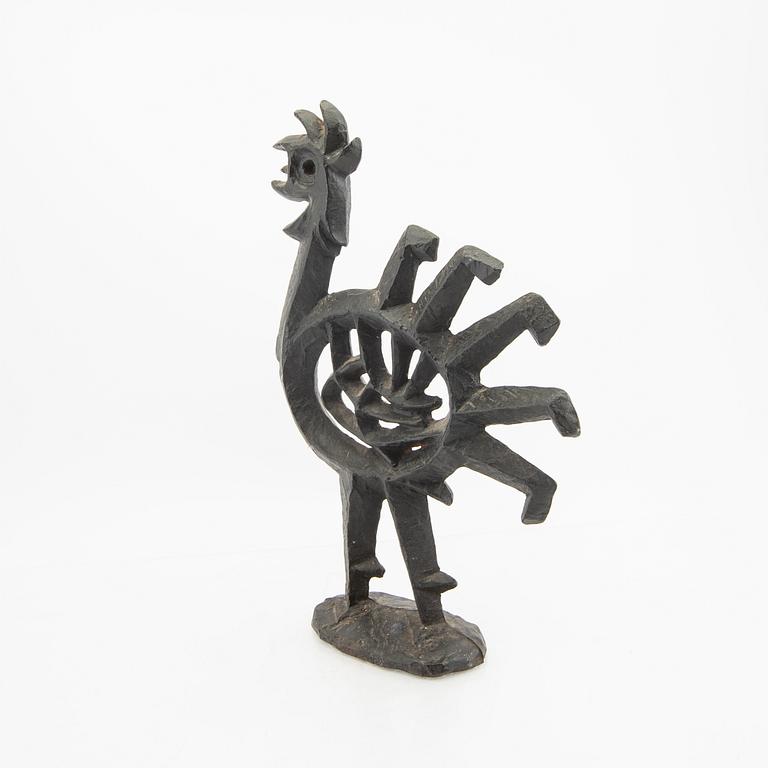 Olle Hermansson, skulptur signerad Husqvarna.