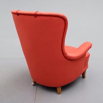 FÅTÖLJ, "Patronen", Carl Malmsten, 1900-talets andra hälft.