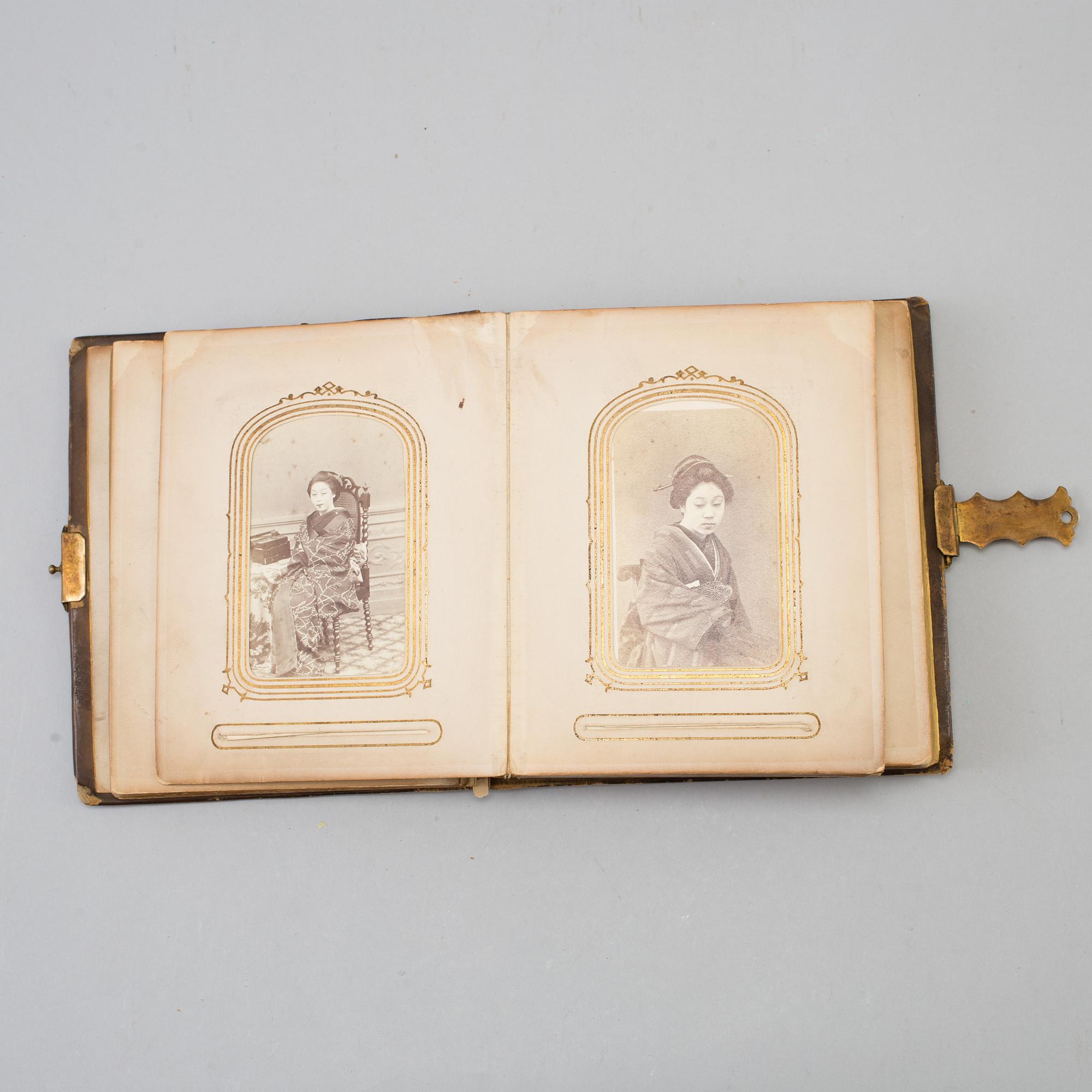 A photo album, Japan, Meiji (1868-1912).