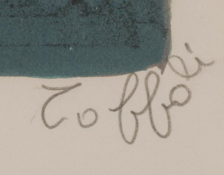 LOUIS TOFFOLI, färglitografi, sign, numr 12/125.