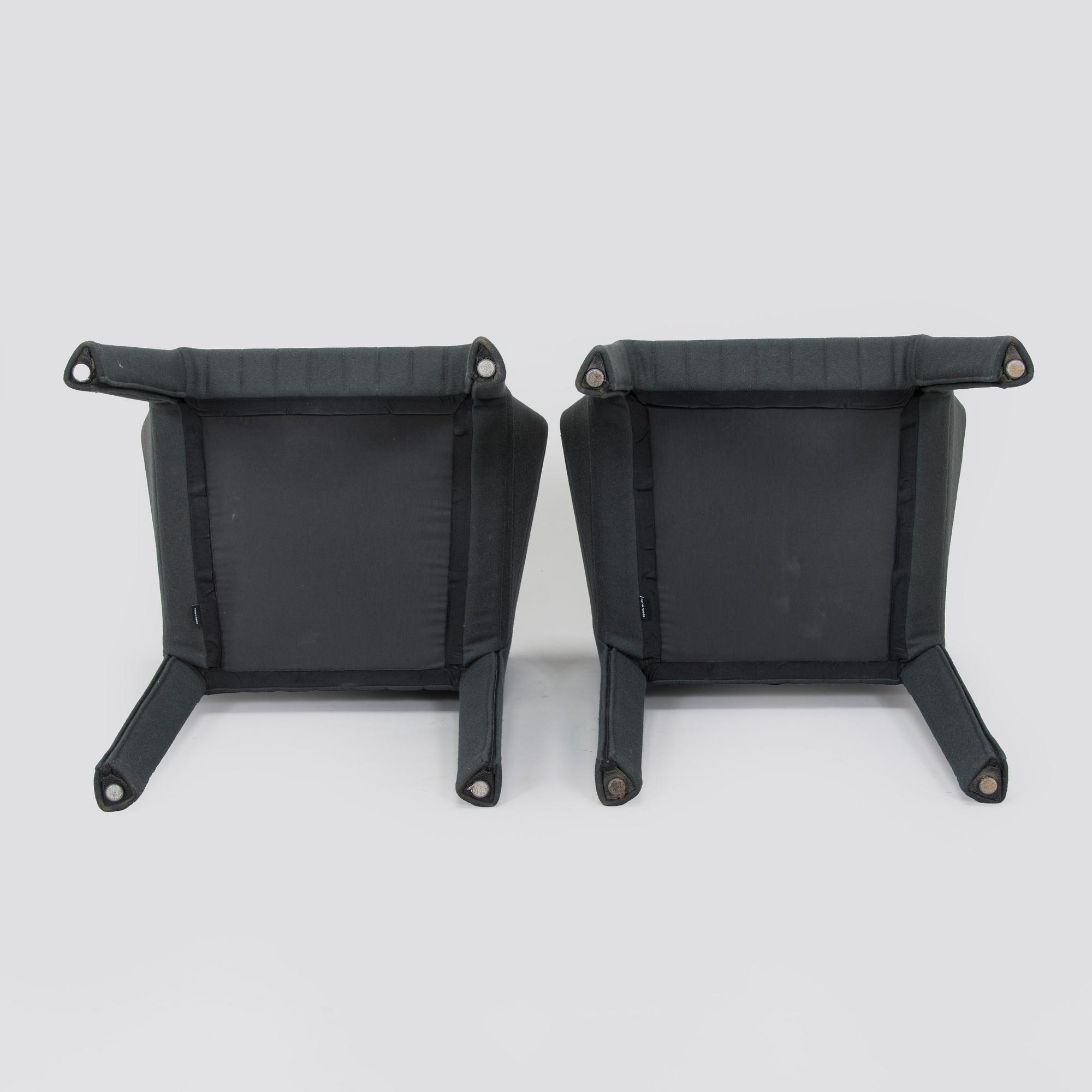 Ligne Roset, a set of 8 'Facett' dining chairs, France.