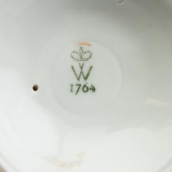 Figuriner 4 st Wallendorf Tyskland 1900-talets mitt porslin.