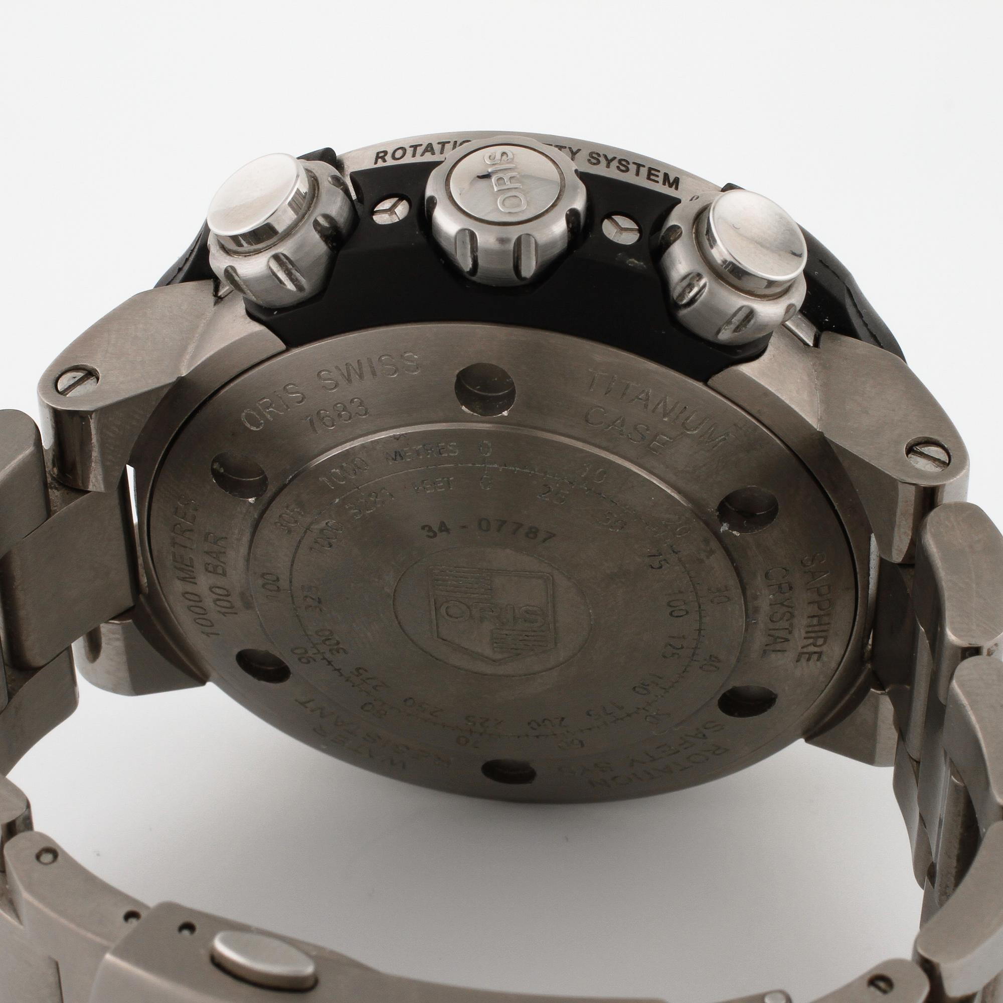 ORIS, ProDiver, wristwatch, 49 mm.