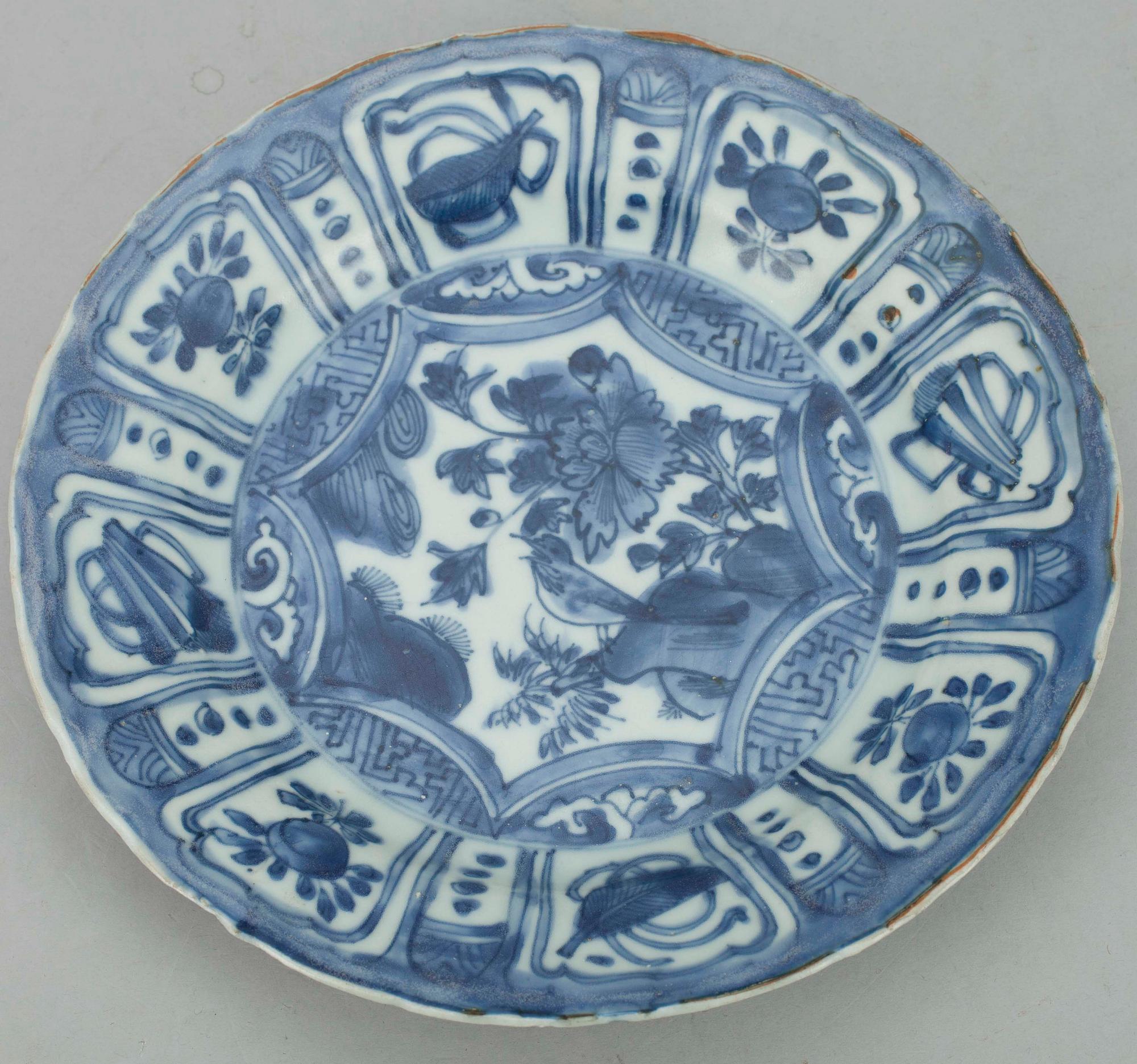 FAT, kraakporslin, Kina, Mingdynastin, Wanli (1573-1619).
