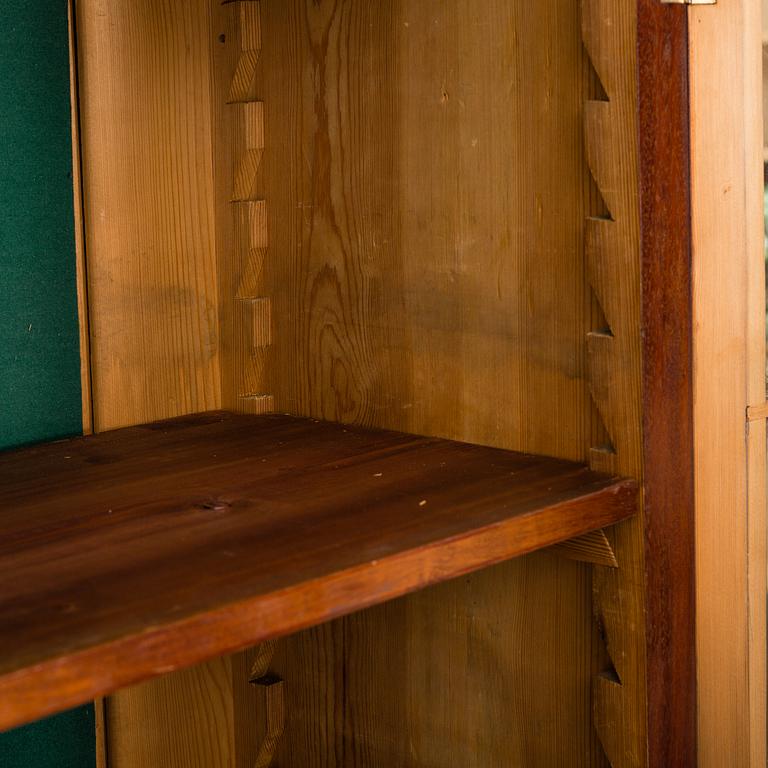 A SWEDISH BOOKCASE, first half of the 19th century.