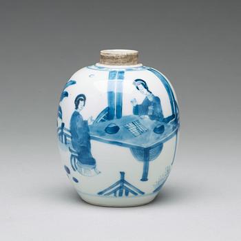 TEKRUKA, porslin. Qingdynastin, Kangxi (1662-1722).