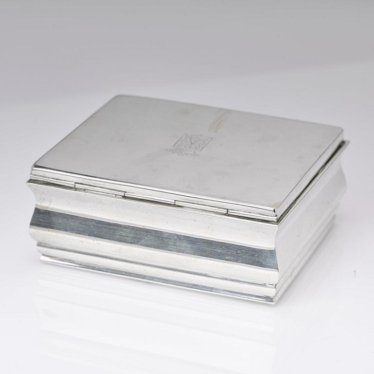 A Hungarian 20th century silver cigarette-case.