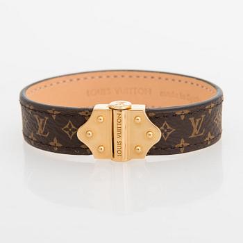 Louis Vuitton, "Nano monogram" armband. Märkt Louis Vuitton Paris, Made in Spain.