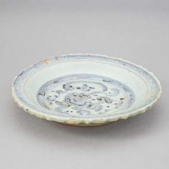 SKÅLFAT, porslin, Kina, Mingdynastin, Wanli (1573-1620).