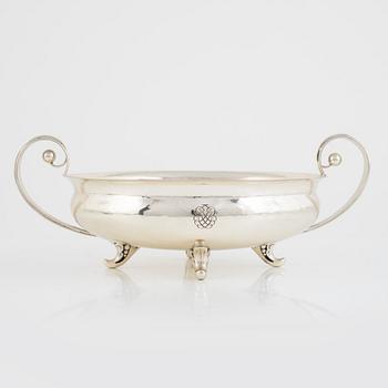 A Swedish silver bowl, mark of K. Anderson, Stockholm 1940.
