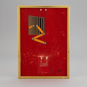 LENNART RODHE, multipel i plexi signerad 6/10 samt blandteknik, signerad.
