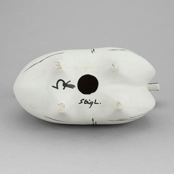 STIG LINDBERG, skulptur, stengods, Gustavsberg studio, i produktion 1952-1972.