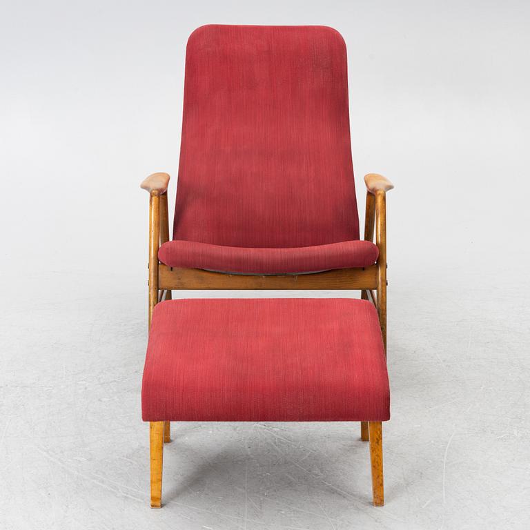Alf Svensson, Armchair from the 'Contour series' Bra Bohag Ljungs industrier, 1960s.