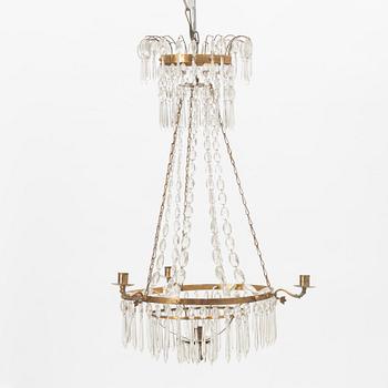 A Gustavian Chandelier, late 18th Century.
