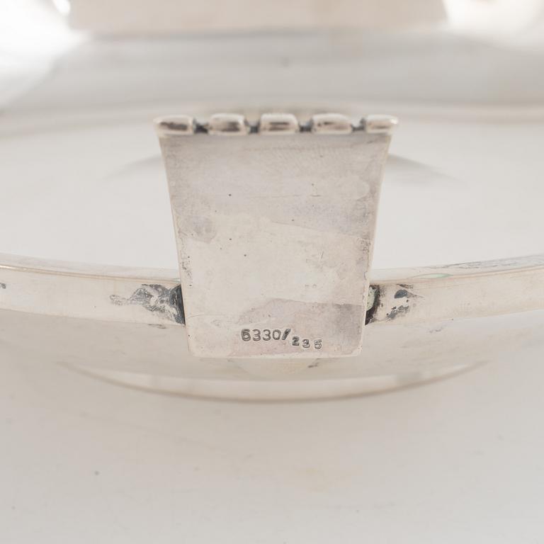 A Norwegian Silver Bowl, mark of David Andersen, mid-20th Century.