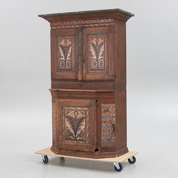 A cupboard, Dalarna, 19th Century.