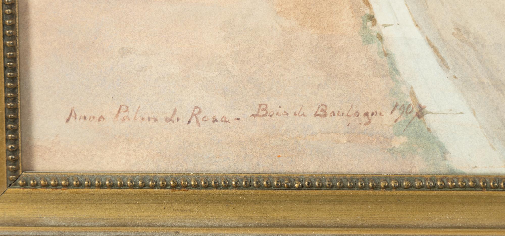 Anna Palm de Rosa, "Bois de Bologne".