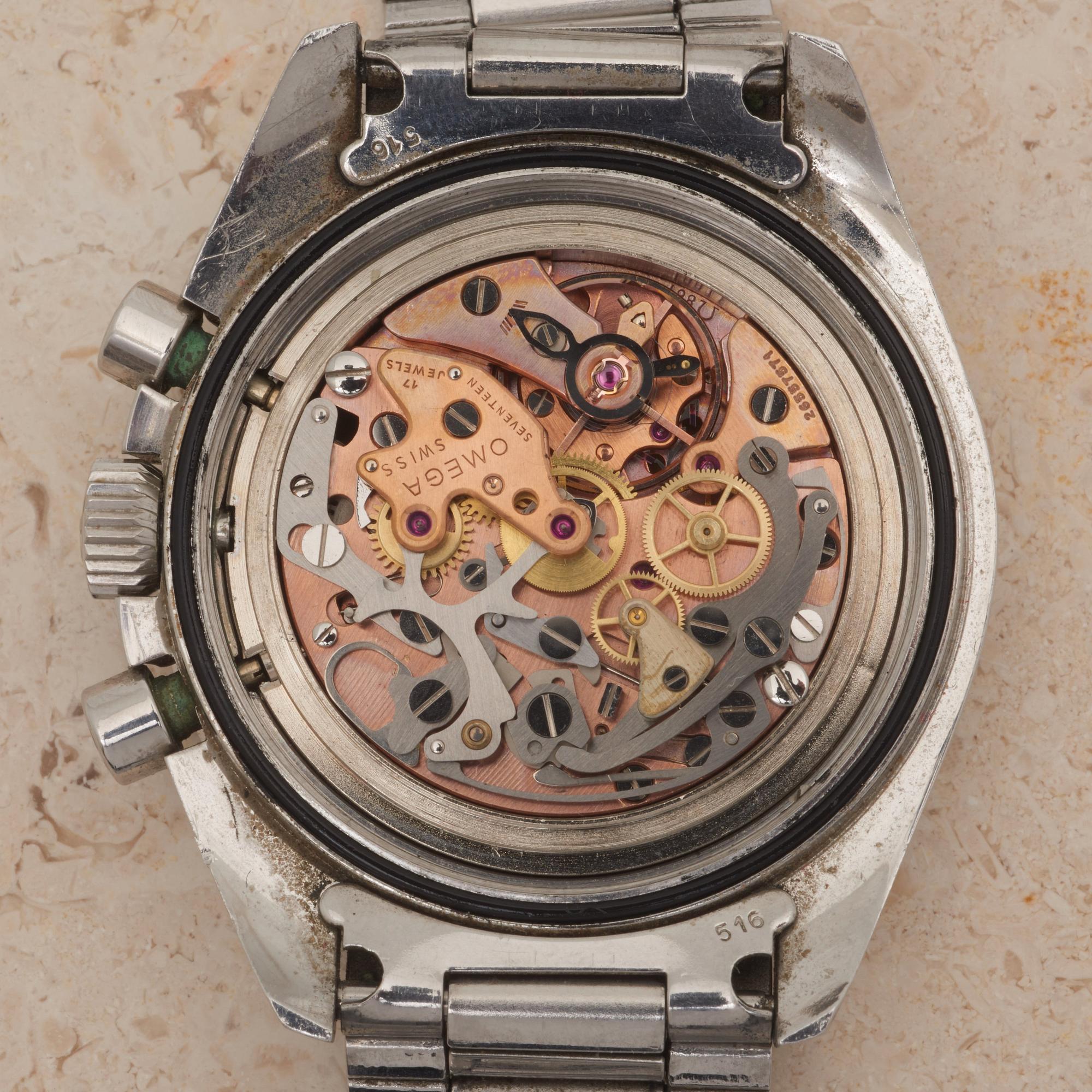 OMEGA, Speedmaster Professional (T SWISS MADE T), "Tachymètre", "Transitional", chronograph, wristwatch, 41 mm,