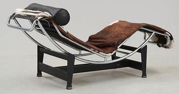 LE CORBUSIER, PIERRE JEANNERET & CHARLOTTE PERRIAND, vilstol, "LC 4", Cassina, Italien.