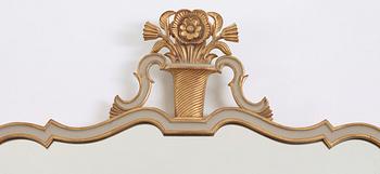 An Axel Einar Hjorth wall mirror and a console table 'Du Barry, Nordiska Kompaniet, ca 1929.