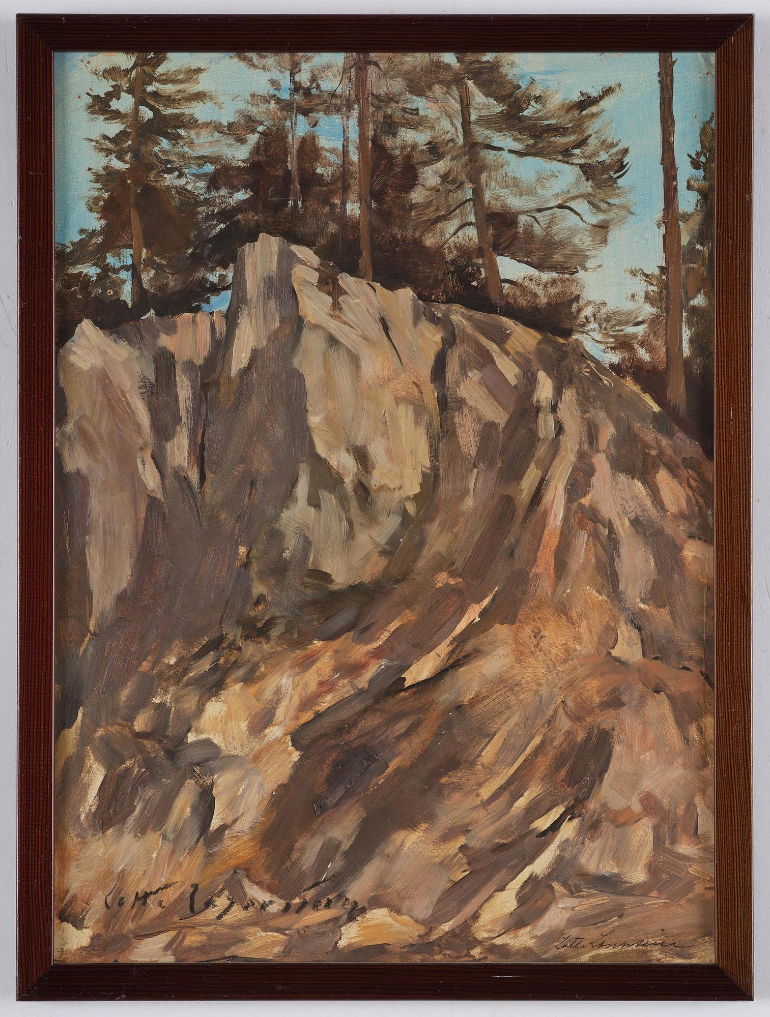 Lotte Laserstein, Pine Hill.