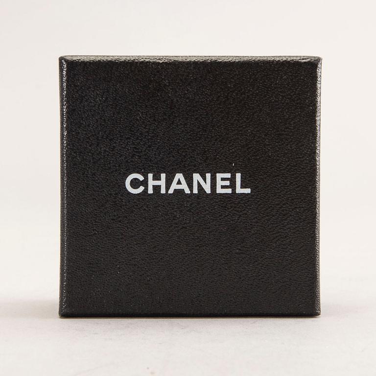 A pair of Chanel, earrings, "Crystal drops ", winter collection 2012.