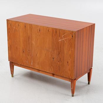A Swedish Modern Mahogany Chest of Drawers, mid 20th century.