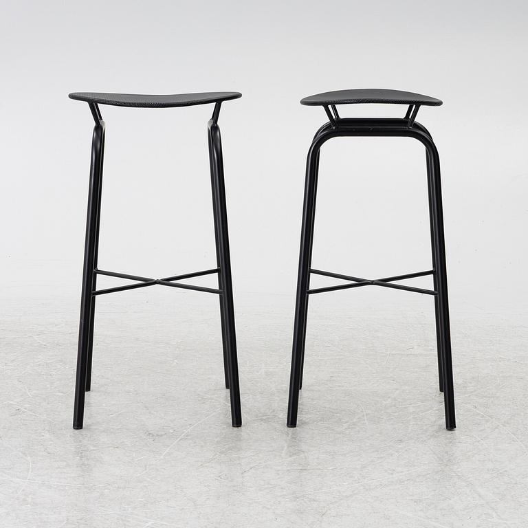Mathieu Matégot, six 'Nagasaki' barstools, Gubi.