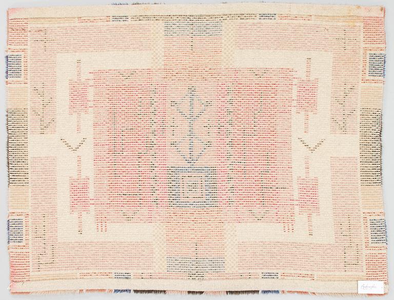 Laila Karttunen, A Finnish rya rug for Wetterhoff. Circa 150x115 cm.