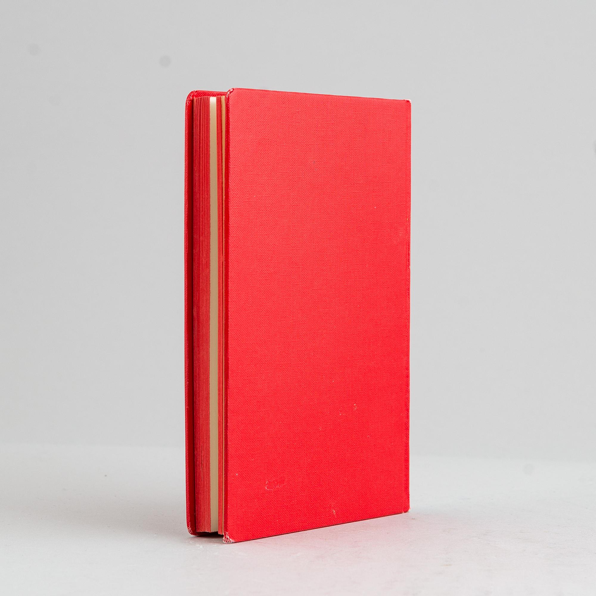 Tove Jansson, bok, "Muminpappans bravader", första upplagan, 1950, egenhändigt signerad.