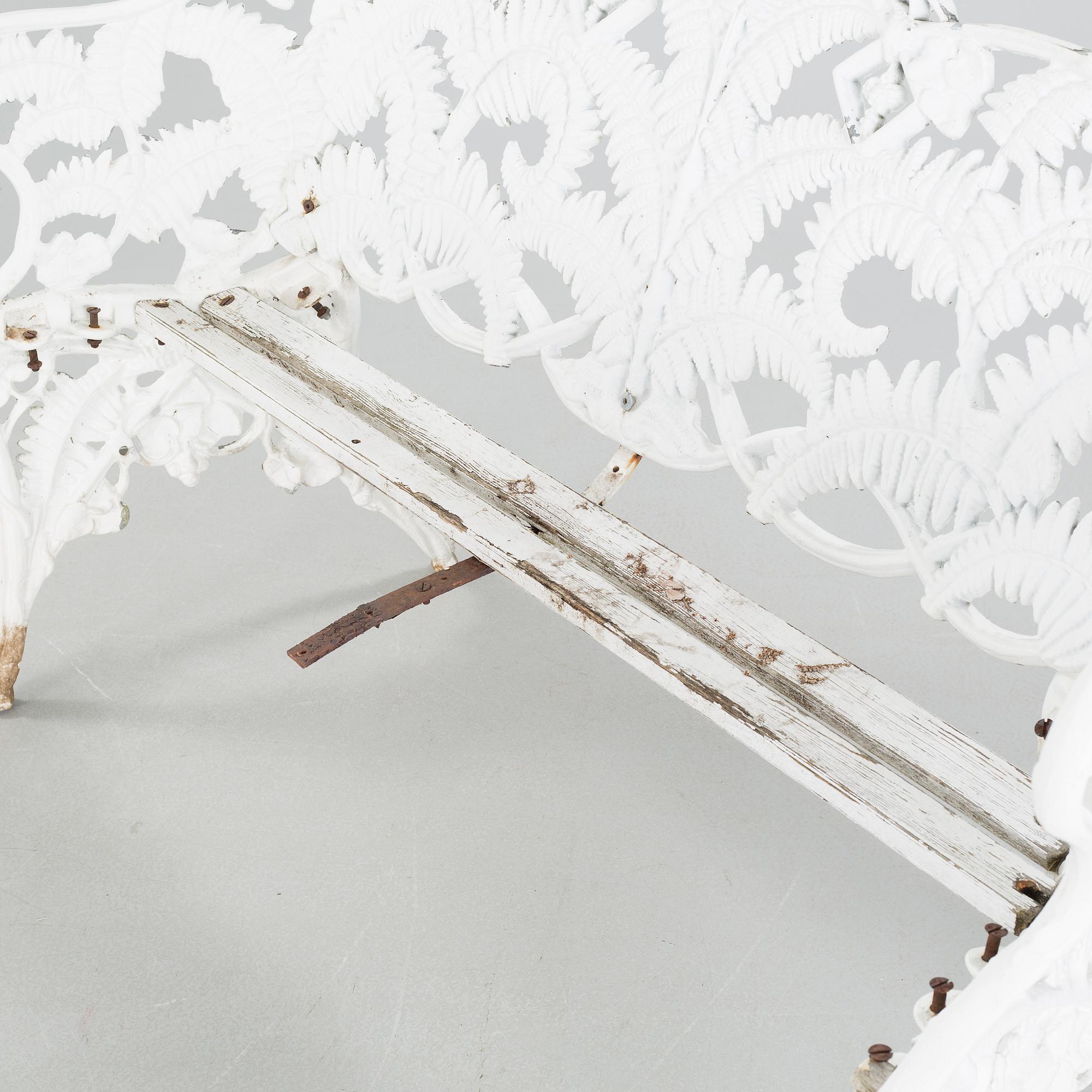 TRÄDGÅRDSGRUPP, 4 delar, mestadels Melins, Anderstorp, 1900-talets slut.